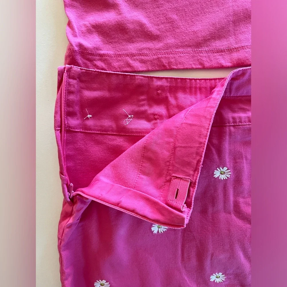 Gymboree pink skirt